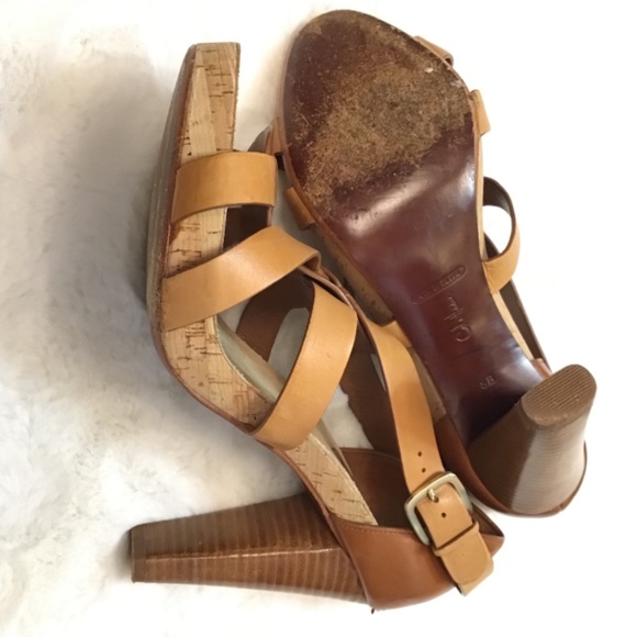 Cole Haan Nike Air Jocelyn Stacked Heel Sandals - Picture 8 of 13